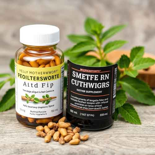 Nahrungsergänzungsmittel mit Mutterkraut