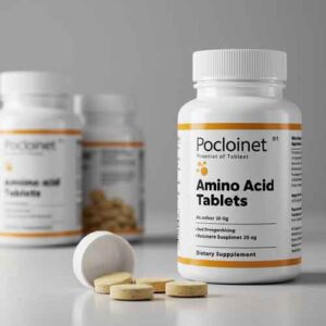 Aminosäuren-Tabletten werden häufig als Nahrungsergänzungsmittel verwendet, um die tägliche Zufuhr wichtiger Aminosäuren zu unterstützen. Diese Präparate können insbesondere für Personen von Interesse sein, die ihre Proteinzufuhr erhöhen möchten oder deren Ernährung möglicherweise nicht alle essenziellen Aminosäuren in ausreichender Menge bereitstellt. Durch die Einnahme solcher Tabletten kann der Körper gezielt mit den notwendigen Bausteinen für den Aufbau und Erhalt von Gewebe, Enzymen und anderen biologisch wichtigen Molekülen versorgt werden. Es empfiehlt sich jedoch, vor der Anwendung von Aminosäuren-Tabletten eine fachkundige Beratung in Anspruch zu nehmen, um die individuelle Notwendigkeit und Dosierung zu klären.